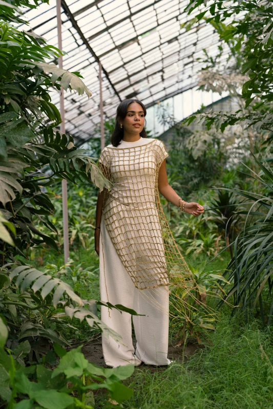 Zeyna Hand-Crocheted Dress