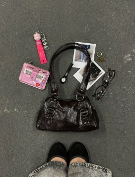 MUSE BAG DARK BROWN
