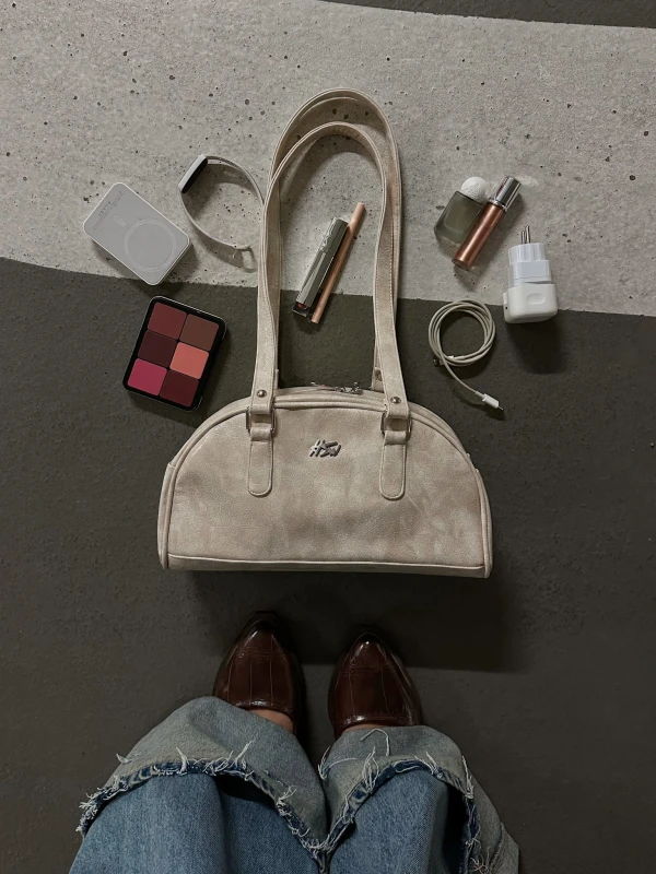 BOWLER BAG BEIGE