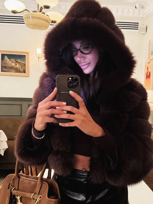 Z⚜️TOP SELLER Fox Fur Jacket