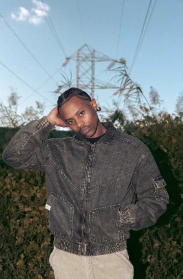 HSW DENIM JACKET RUSTY