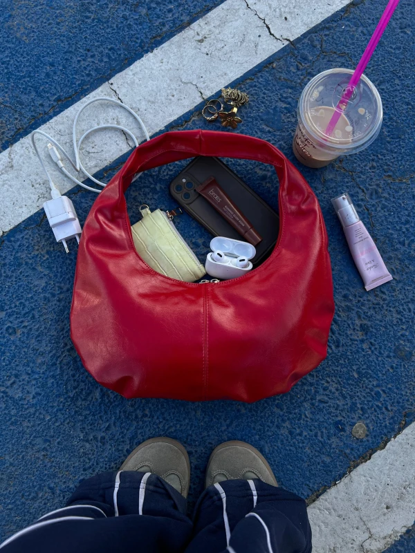 MICRO HALO BAG RED