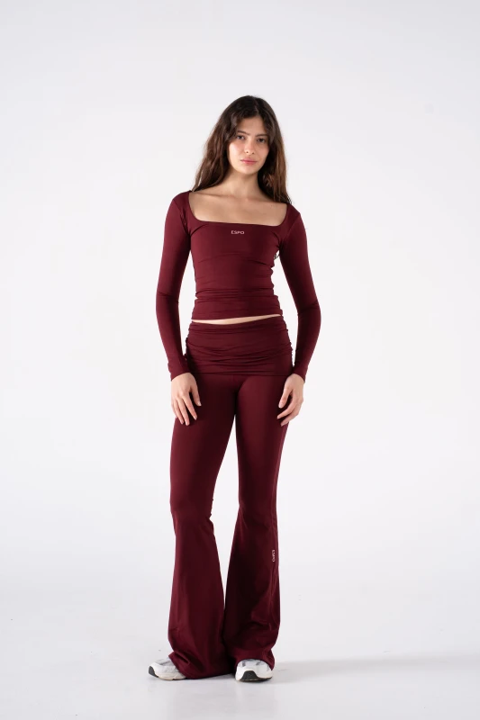 FOLD OVER YOGA PANTS