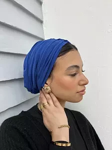 The royal blue turban