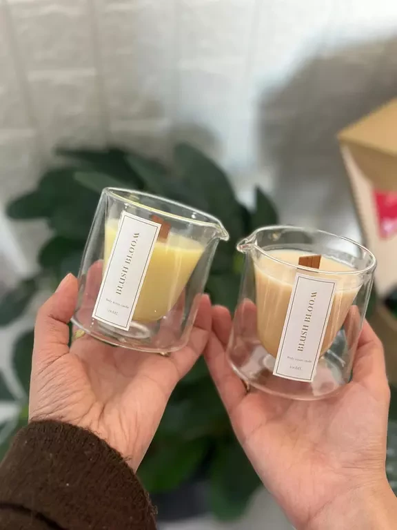 Body serum candle