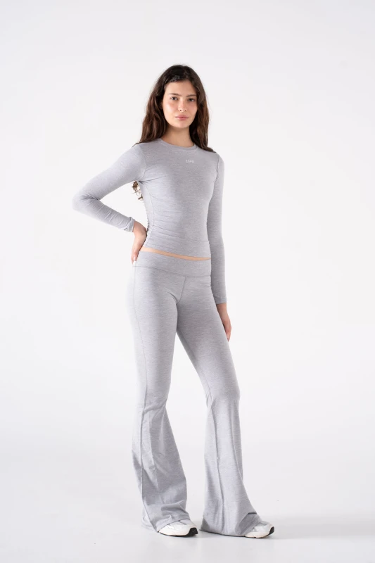 COTTON ROUND NECK LONG SLEEVE
