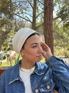 The vanilla white turban