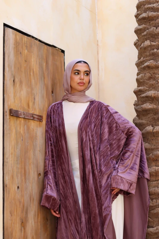 Zeina Shawl Kaftan In kashmere
