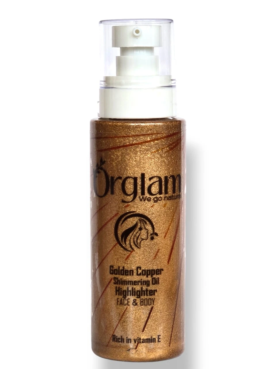 Golden Copper Body Highlighter