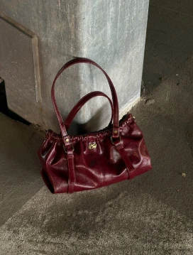 MISS MESS BAG BURGUNDY