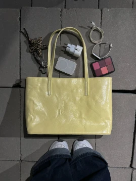 ORIGIN TOTE BAG YELLOW