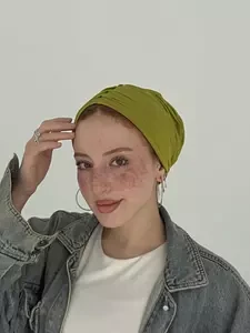 The lime green turban