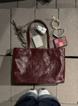ORIGIN TOTE BAG BURGUNDY