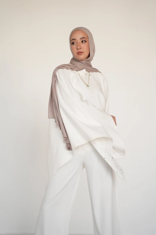 The Omeline Top - Off White