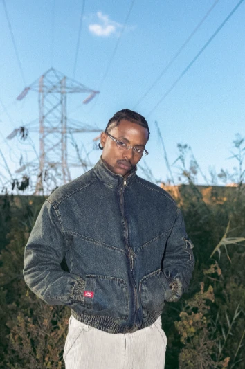 HSW DENIM JACKET BLUE