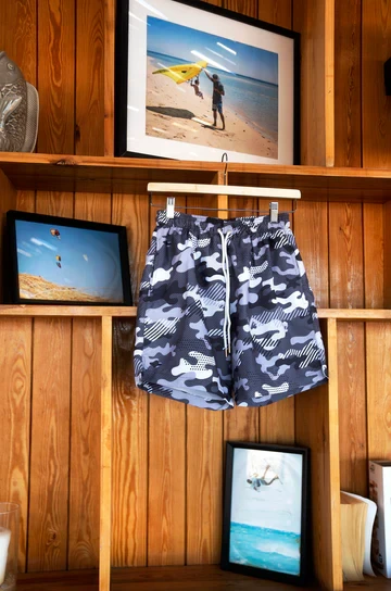 Grey Camo - Swim Short