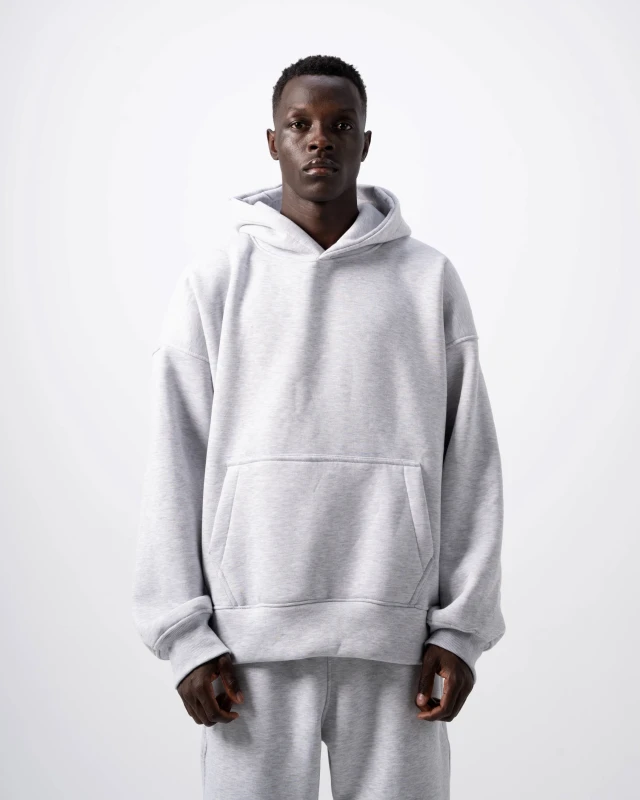 Unisex Light Grey hoodie v1