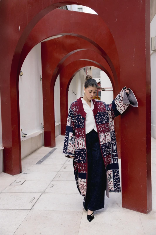 Baroque Drape Kimono