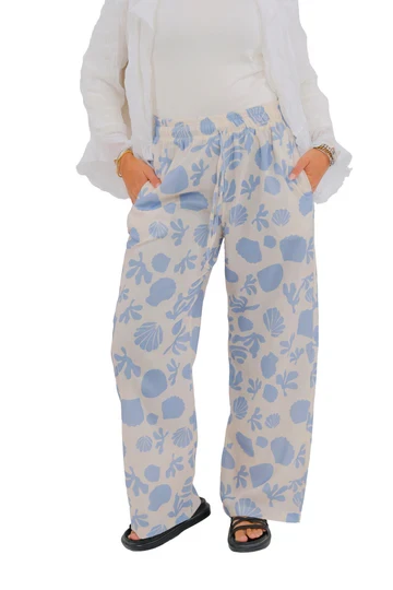 Seashell Linen Pants