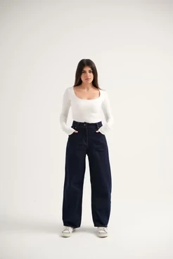 Ballon Denim Trousers