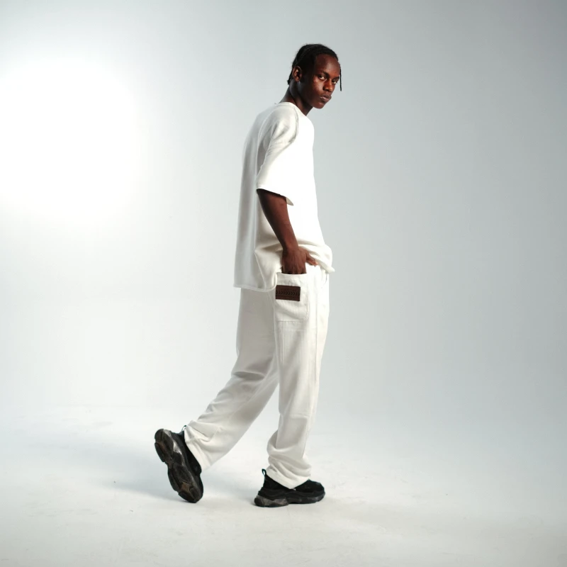 STREET 153 PLEATED WHITE