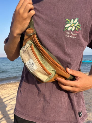 HIPPIE FANNY PACK OLIVE