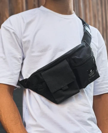 HLU FANNY PACK BLACK