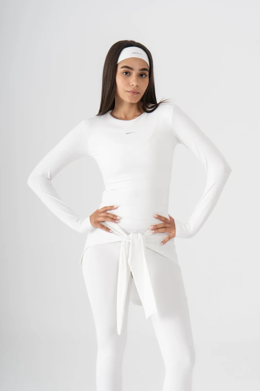 ROUND NECK LONG SLEEVE TOP