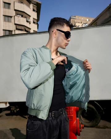 WATERPROOF PUFFER JACKET MINT