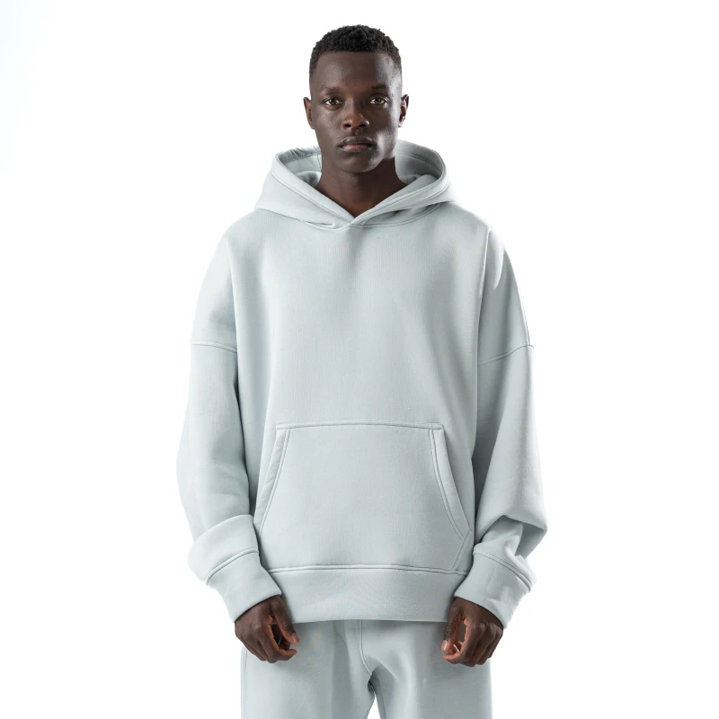 Unisex baby blue hoodie v1