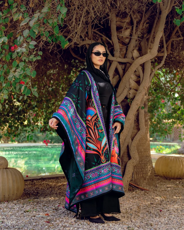 Rouh Double Face Shawl