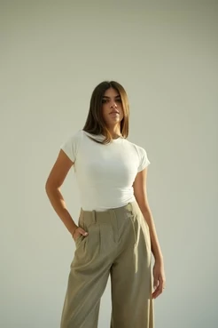 Short Sleeve Basic Tops