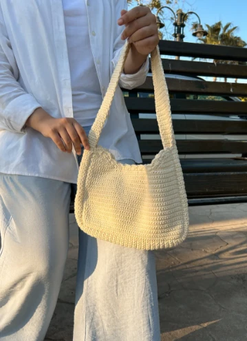 ITALIAN COTTON BAG OFFWHITE