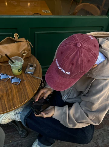 YOU'RE NOT UR JOB WASHED CAP