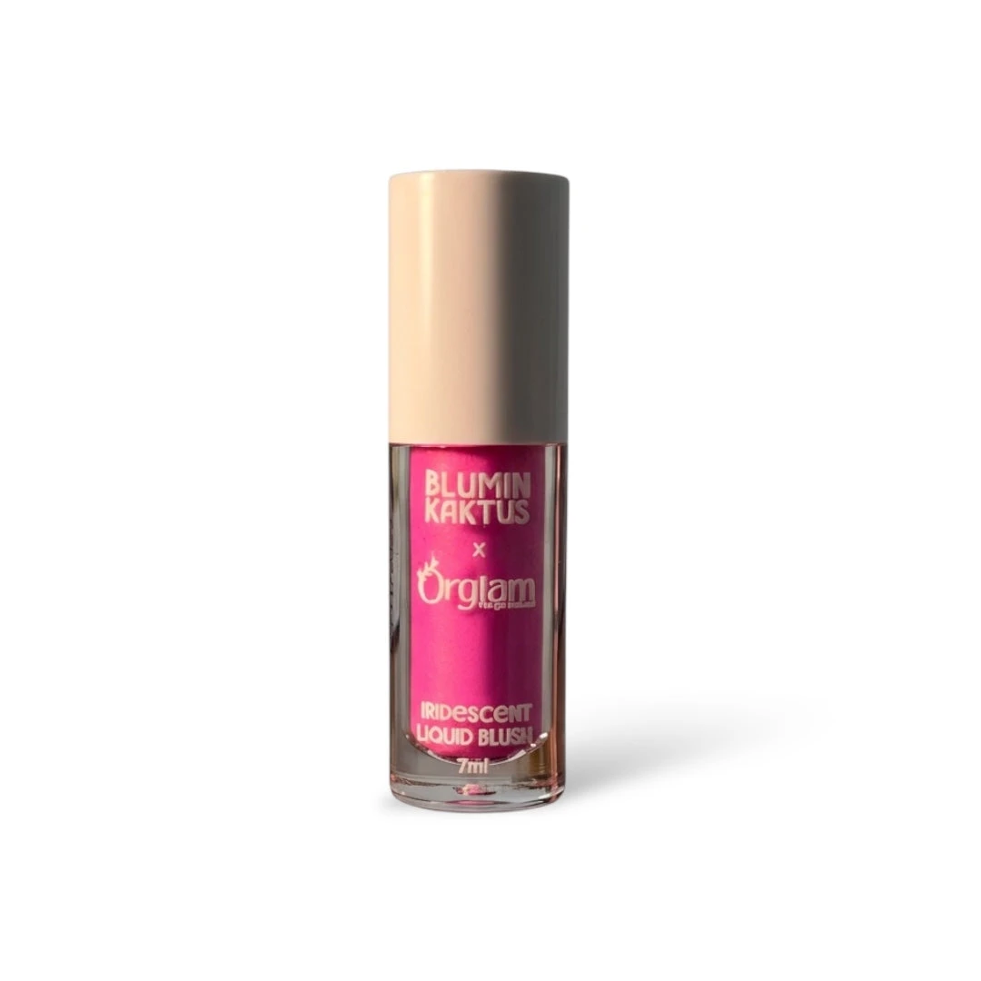Silky Rose Iridescent Liquid Blush