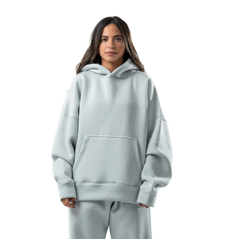 Unisex baby blue hoodie v1