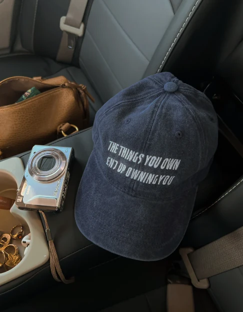 THE THINGS YOU OWN WASHED CAP