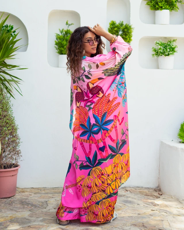 Peacocks and Palms PANTS ONLY