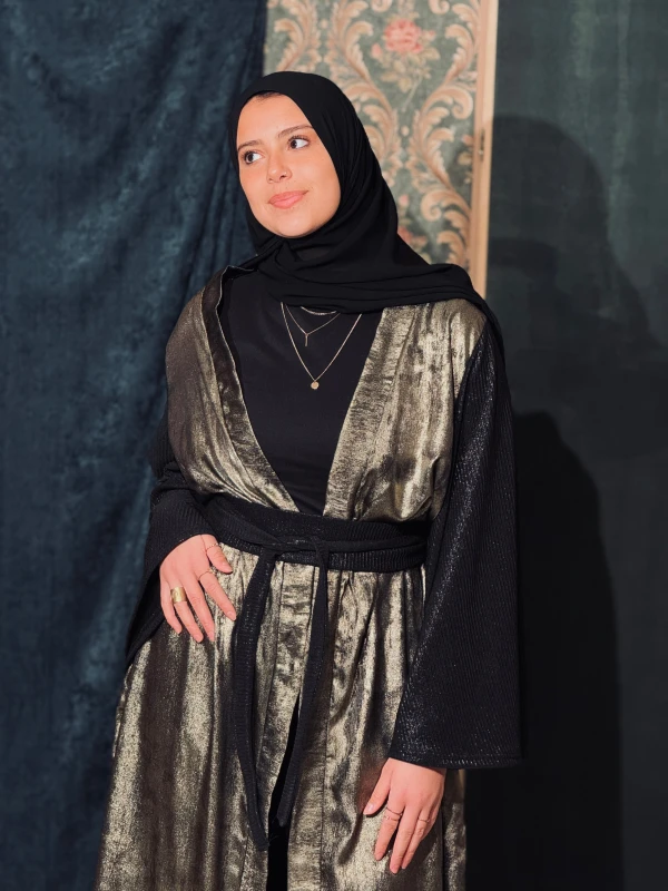 Najm Kaftan In Olive