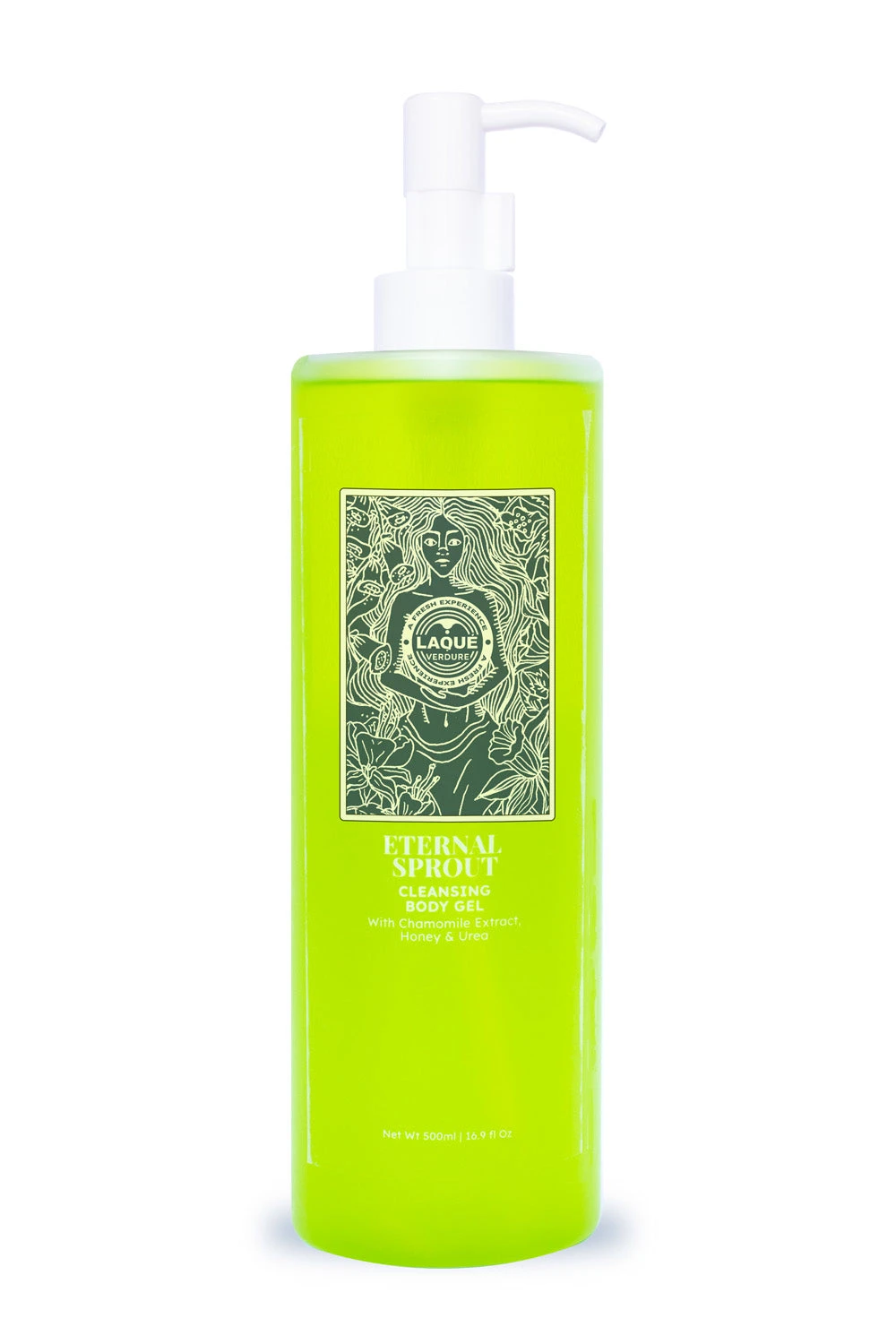 Eternal Sprout Cleansing Body Gel + Chamomile, Honey, & Urea